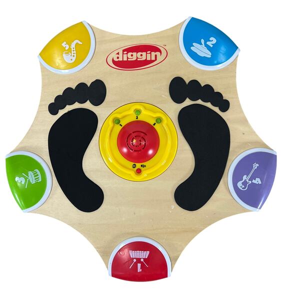 WOBBLE DECK Diggin Kids Electronic Balance Board Game Toy +Instructions WORKS - Picture 1 of 13